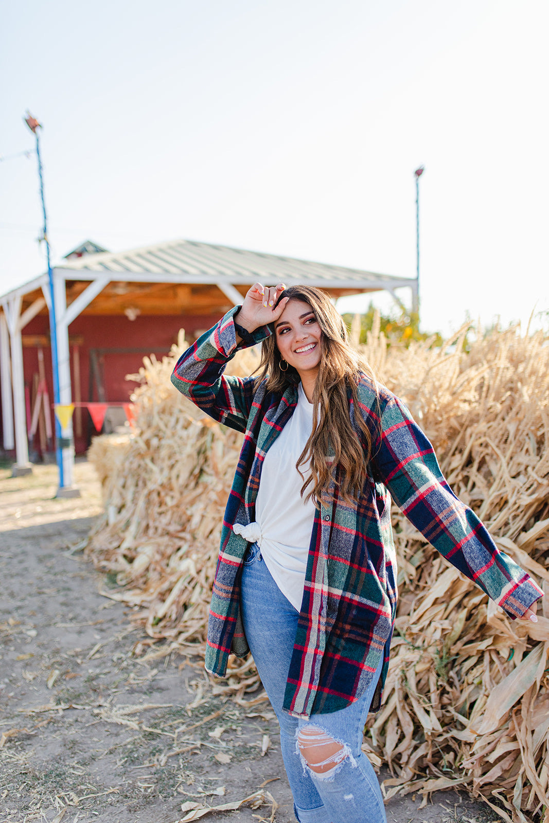 Vagabond Plaid Jacket RESTOCKED*** AVAILABLE IN SIZES SMALL-3X!!***