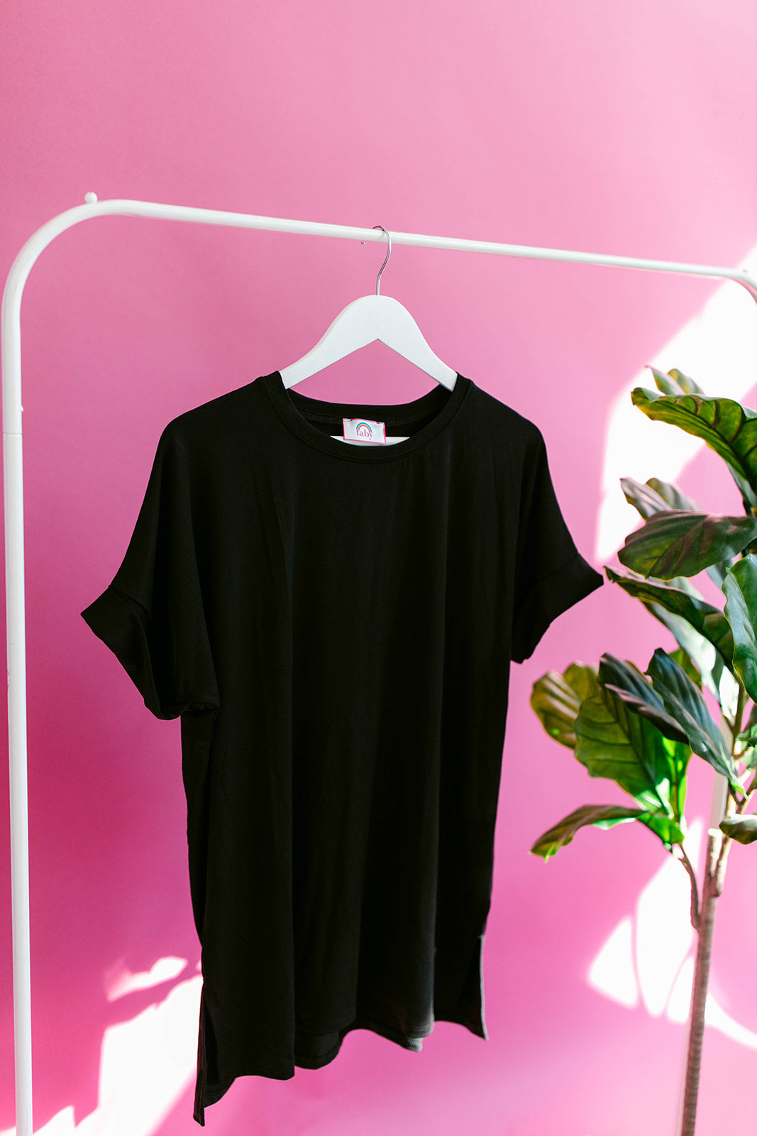 TABY ORIGINAL: Poderosa Tee In BLACK*** SIZES XS-5X!***