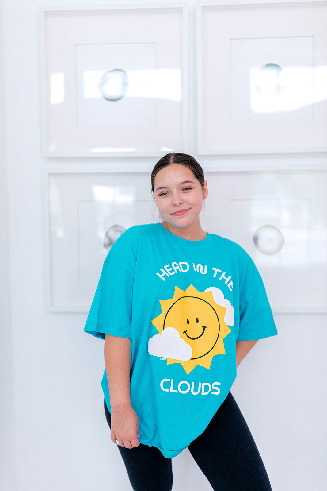 TABY ORIGINAL: Head In The Clouds Boxy Top EXTREME PUFF***
