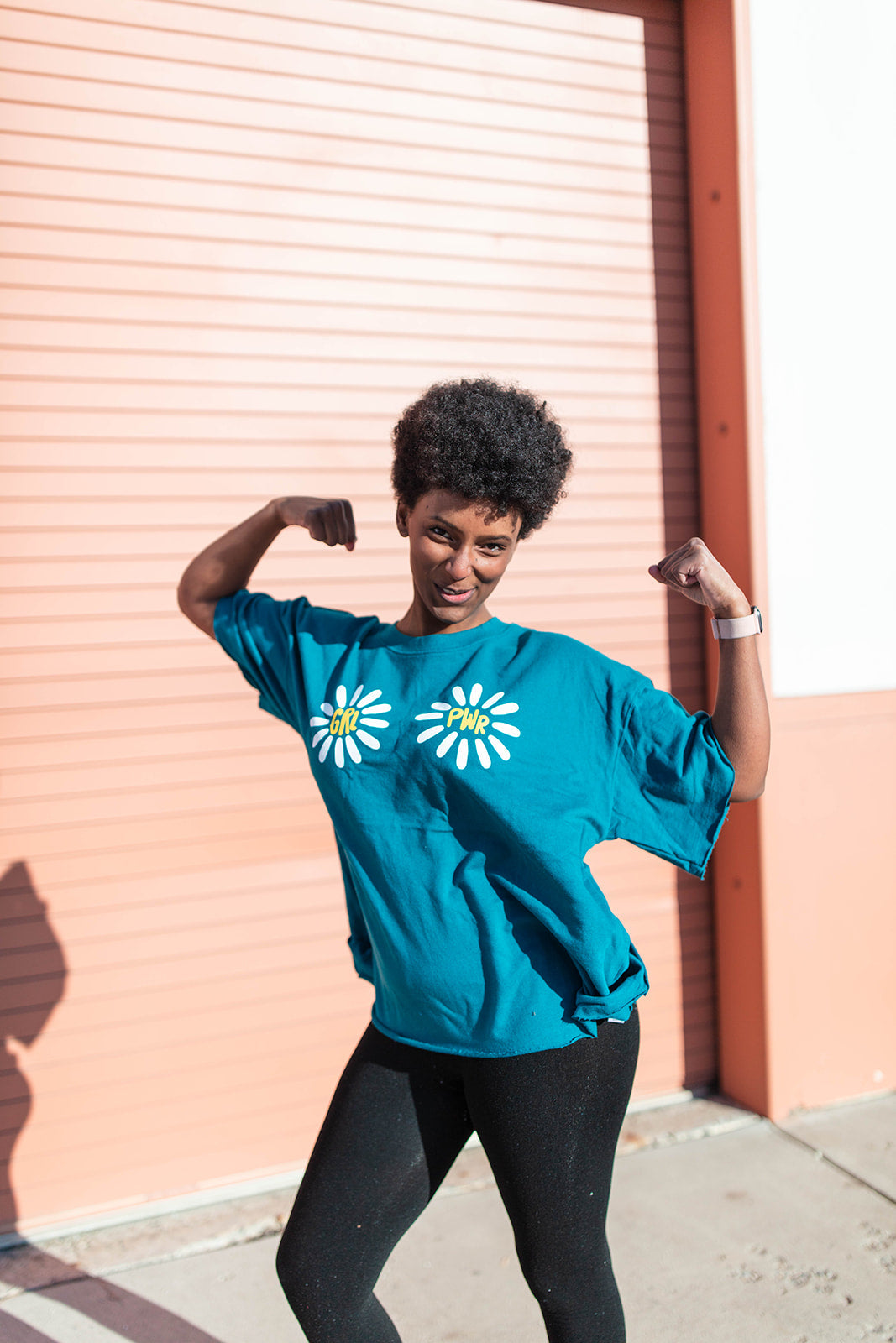 TABY ORIGINAL DESIGN: Girl Power Boxy Knit Top