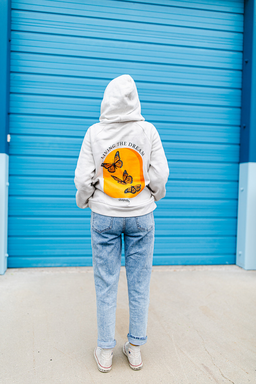 TABY ORIGINAL DESIGN: Living The Dream Hoodie