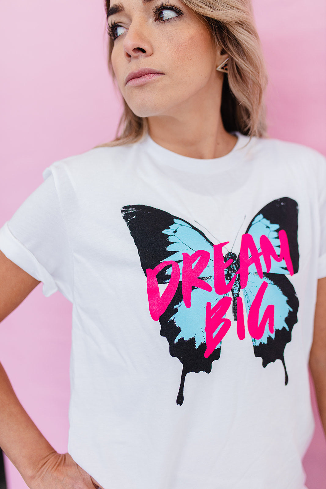 TABY ORIGINAL DESIGN: Dream Big Tee 🦋  RESTOCKED***