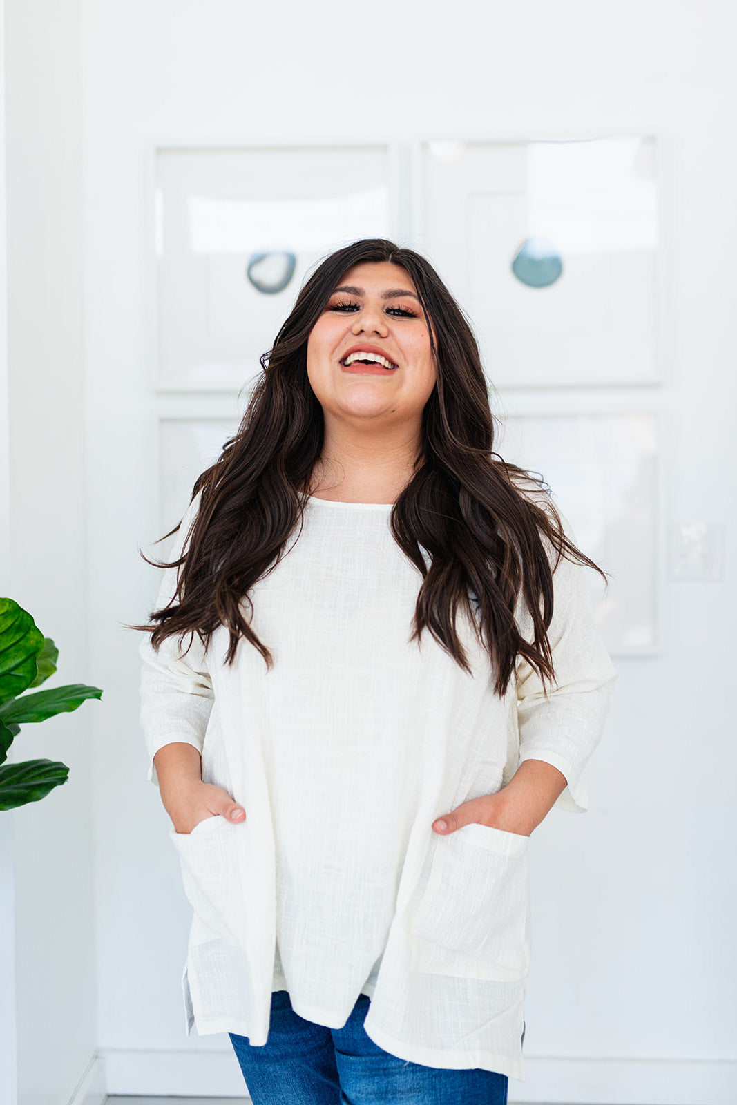 Oversized Boho Blouse Bernie's Pick***
