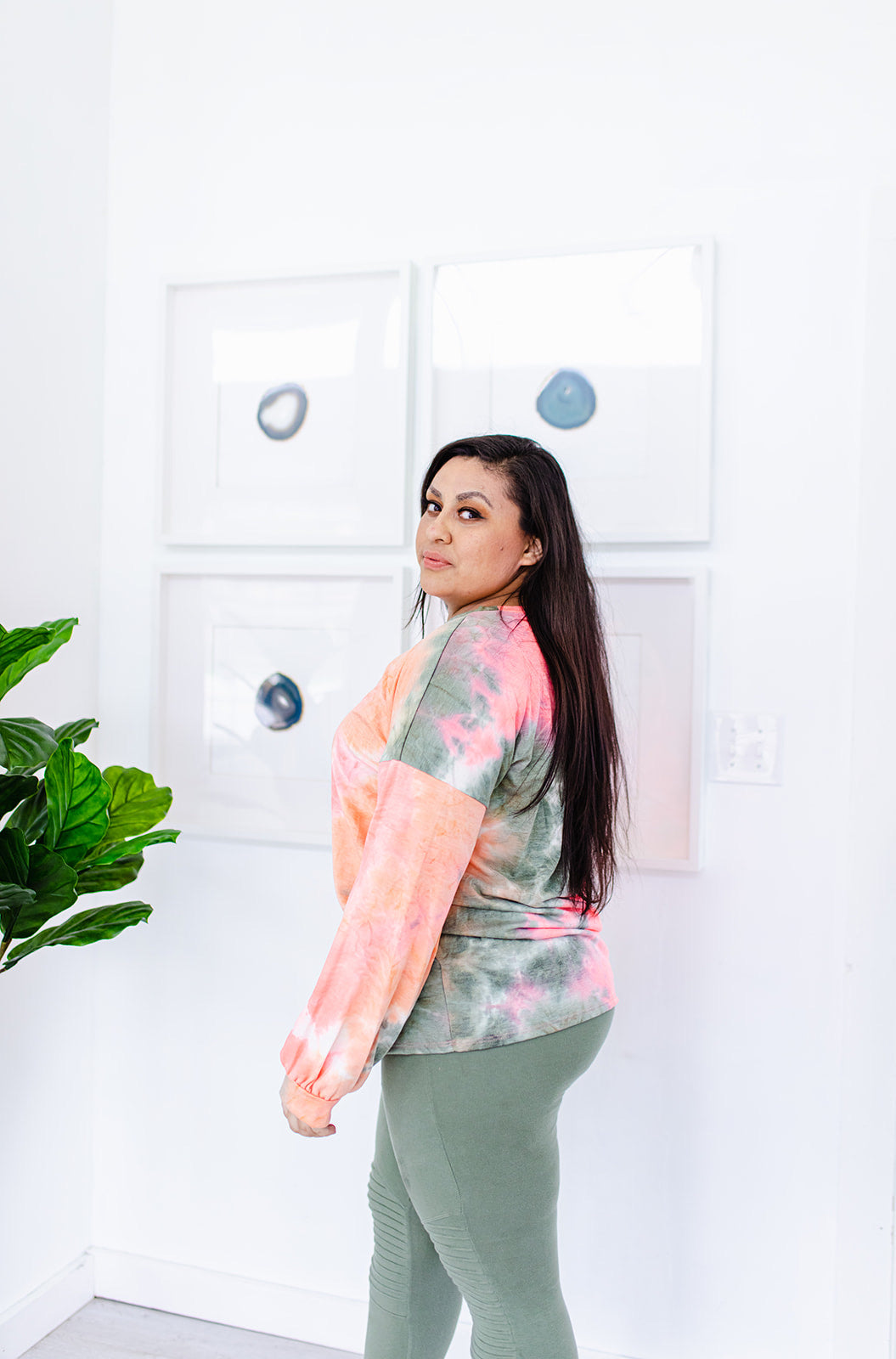 Never Let You Go Tie Dye Top