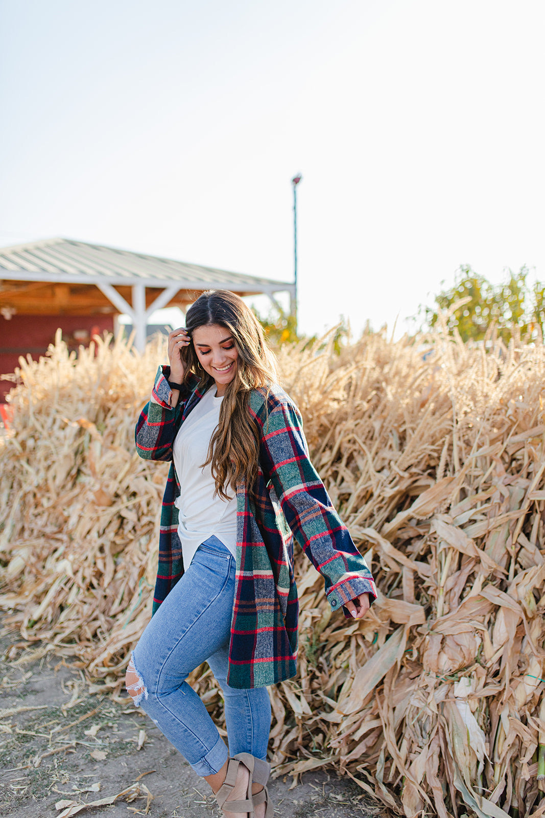 Vagabond Plaid Jacket RESTOCKED*** AVAILABLE IN SIZES SMALL-3X!!***