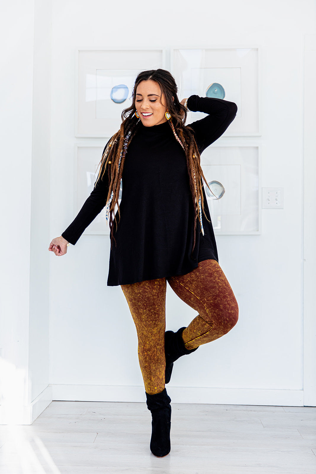Zoey Mock Neck Top RESTOCKED***
