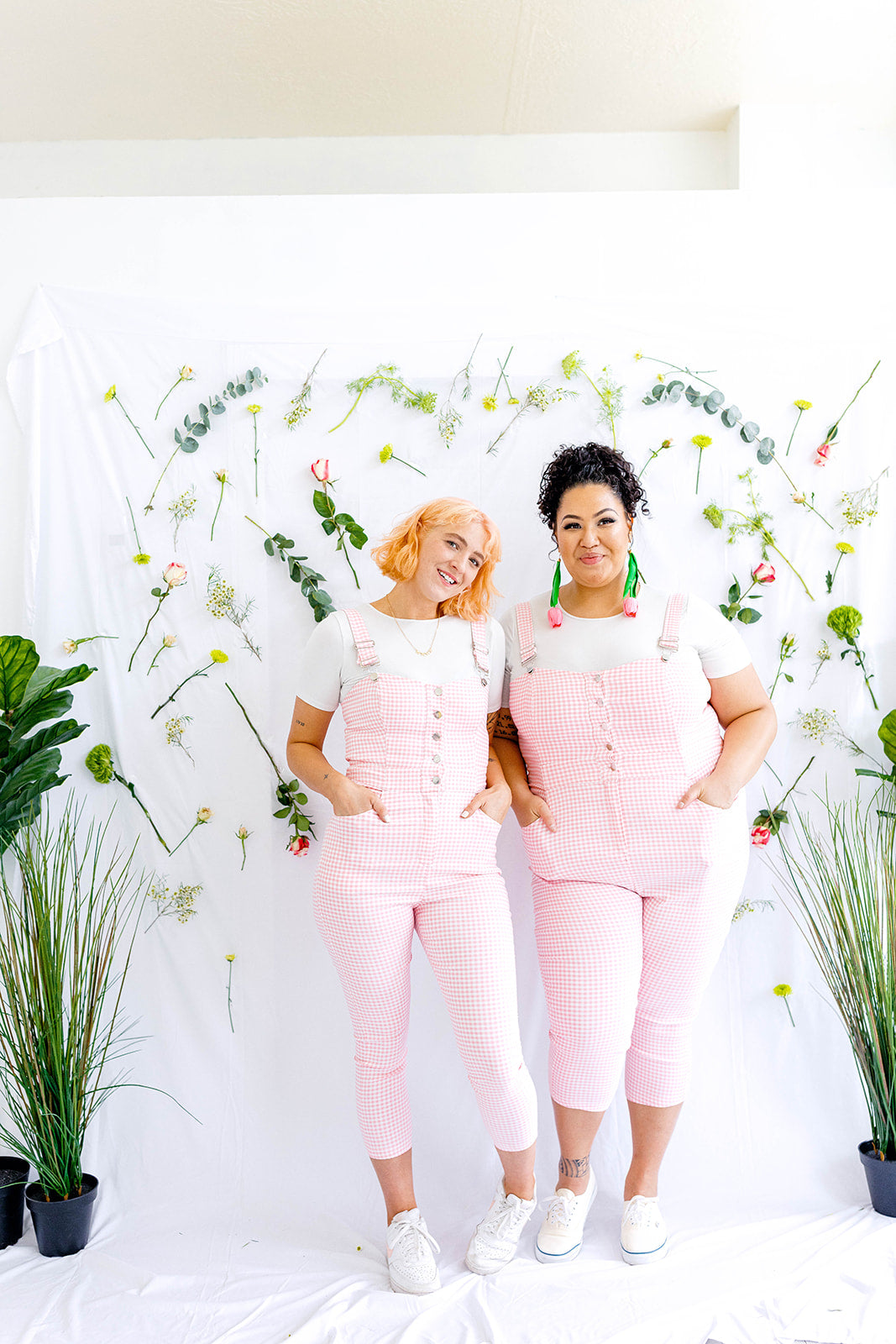 Serendipity Gingham Overalls XS-5X***