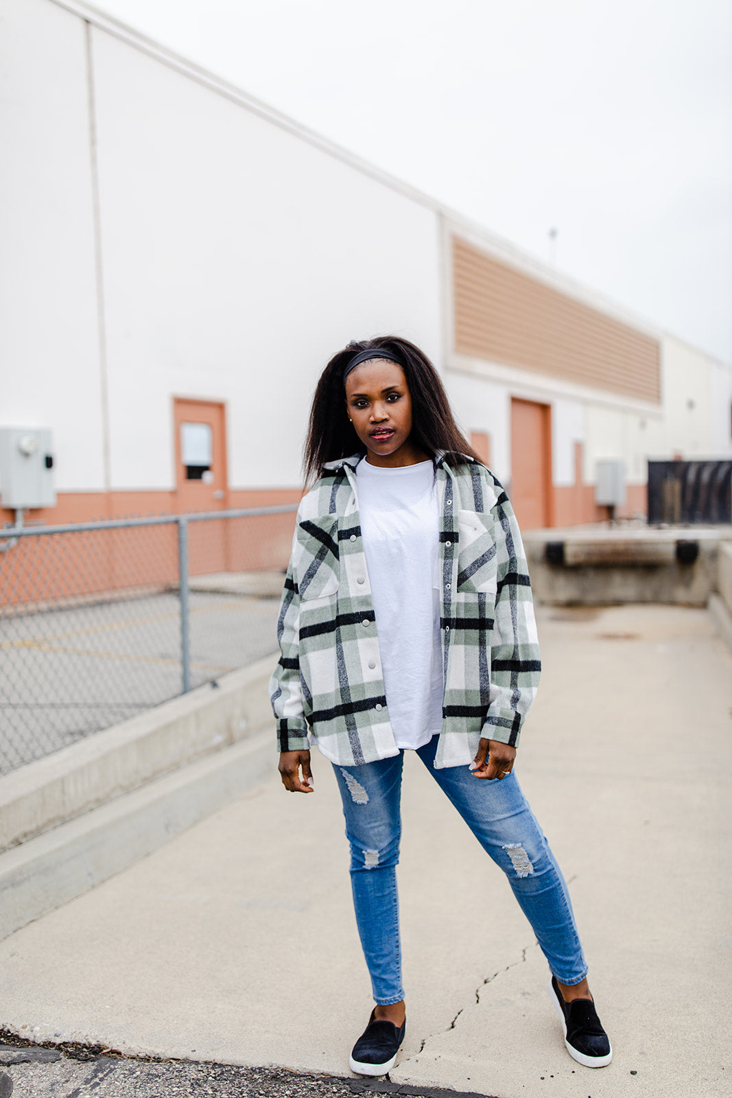 Big On The Internet Jacket In SAGE***