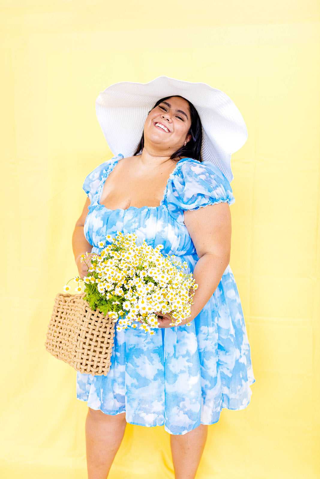 I've Gone To Heaven Cloud Dress XS-5X***