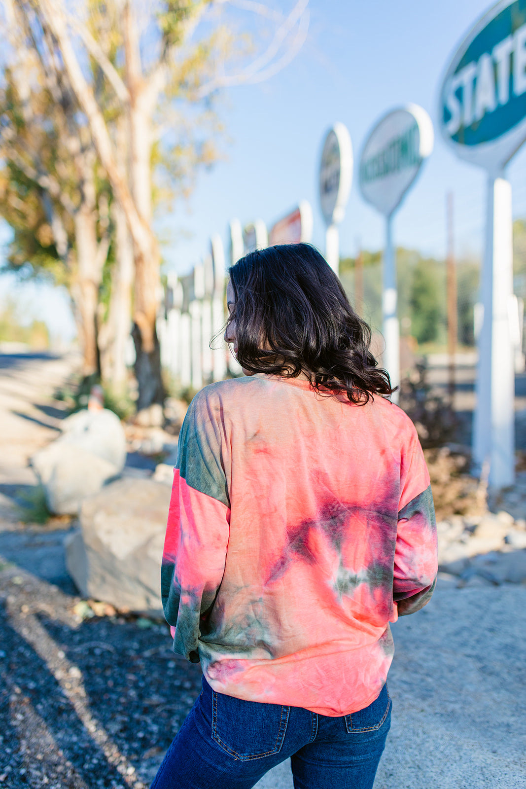 Never Let You Go Tie Dye Top