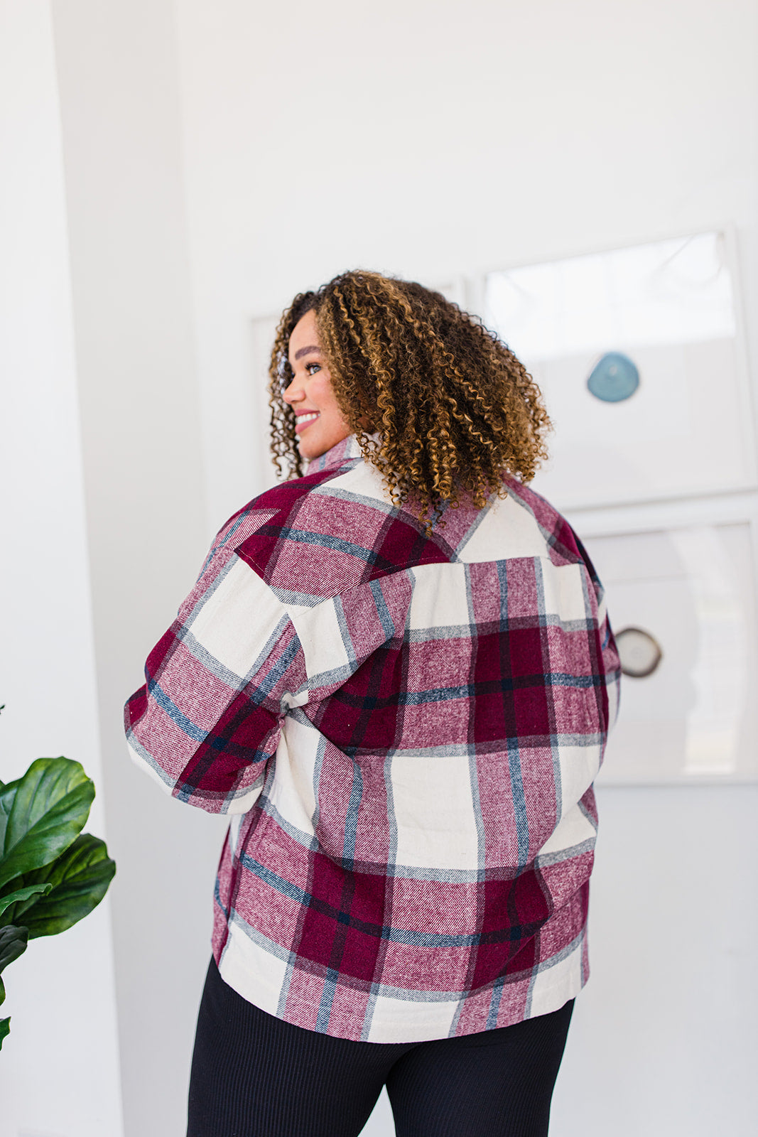 My Baggage Fadin’ Plaid Jacket
