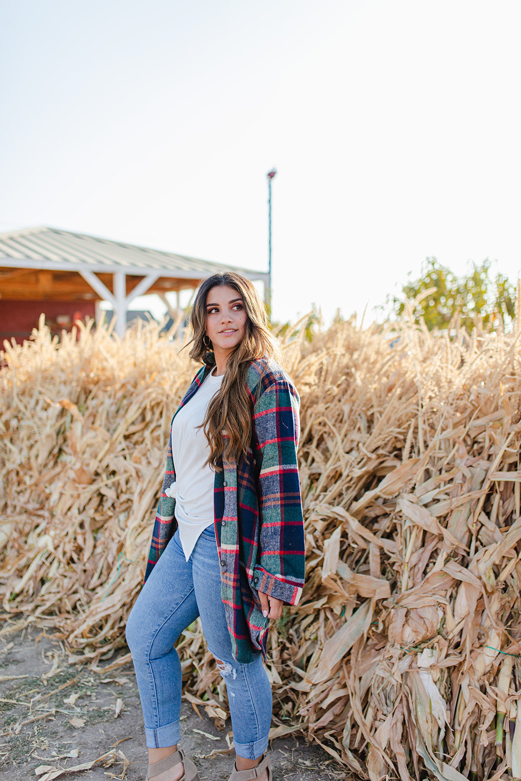 Vagabond Plaid Jacket RESTOCKED*** AVAILABLE IN SIZES SMALL-3X!!***