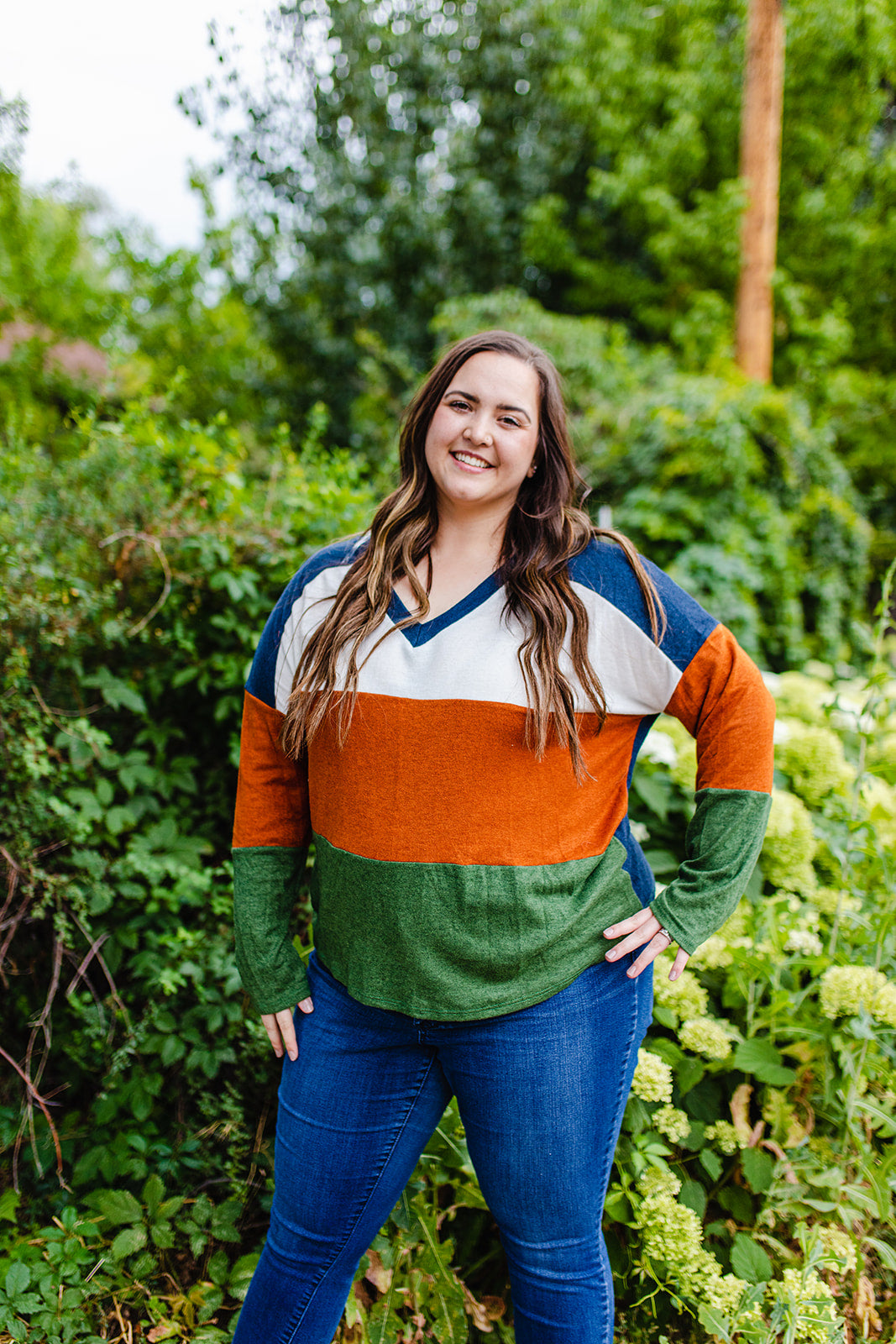 Embrace The Future Striped Top