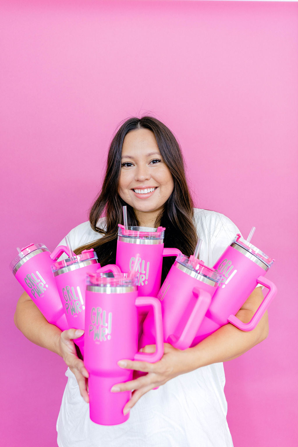 TABY ORIGINAL: 40 OZ GRL PWR TUMBLER RESTOCKED***