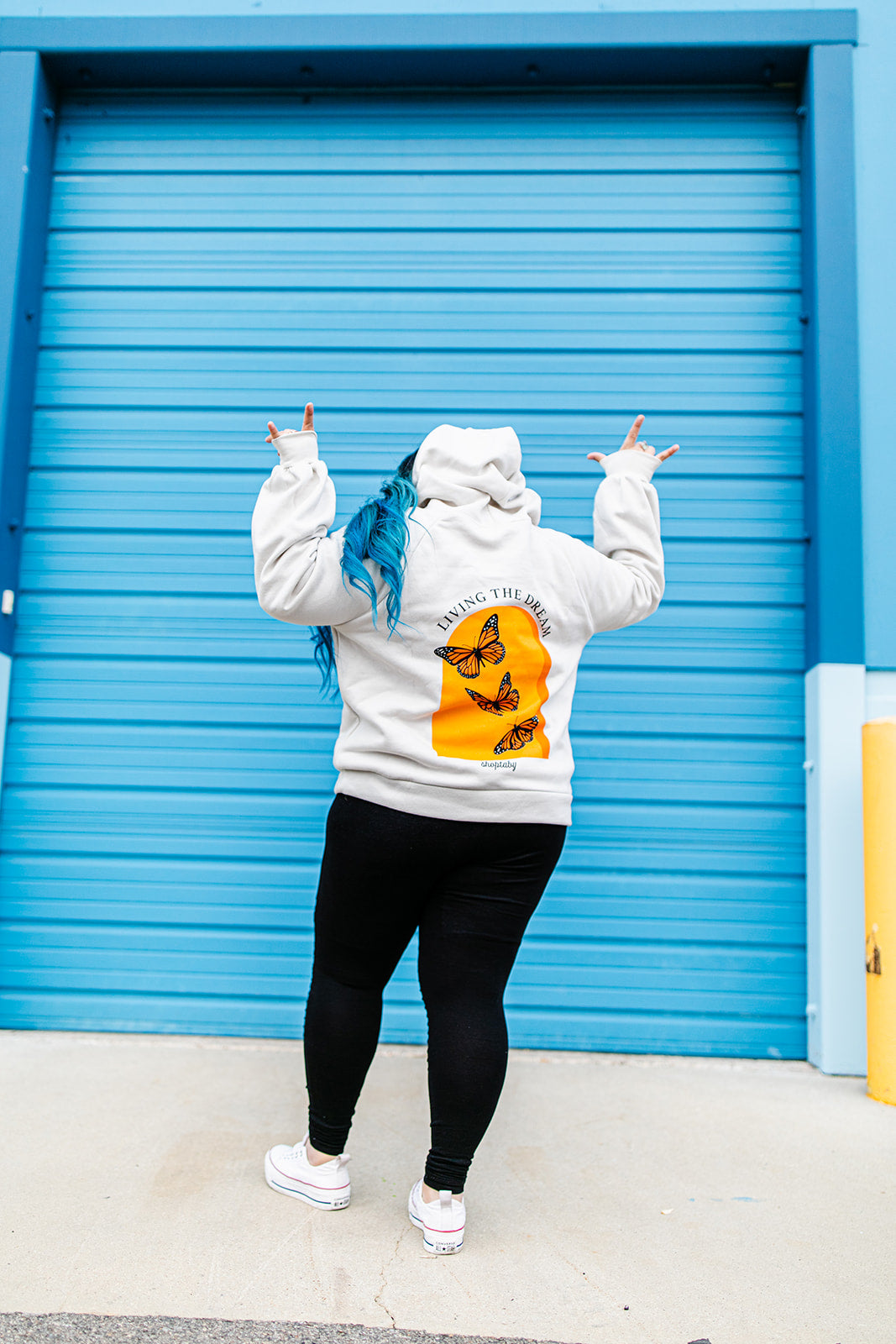 TABY ORIGINAL DESIGN: Living The Dream Hoodie