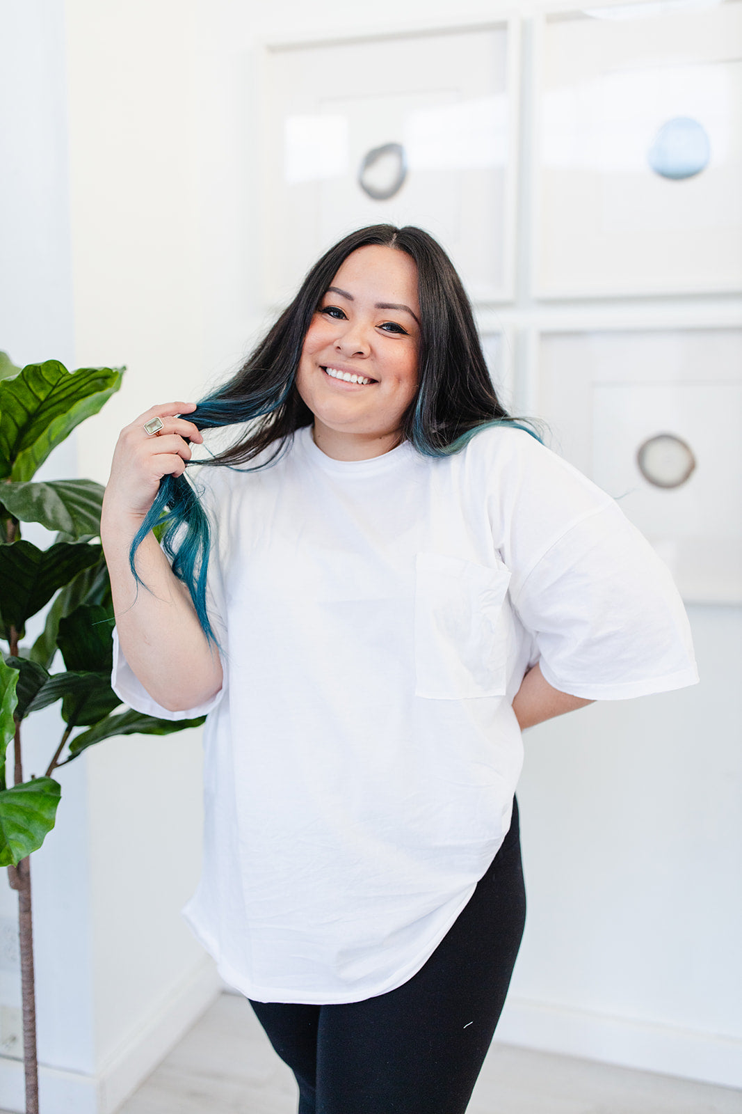 Everyday Boyfriend Tee in WHITE***