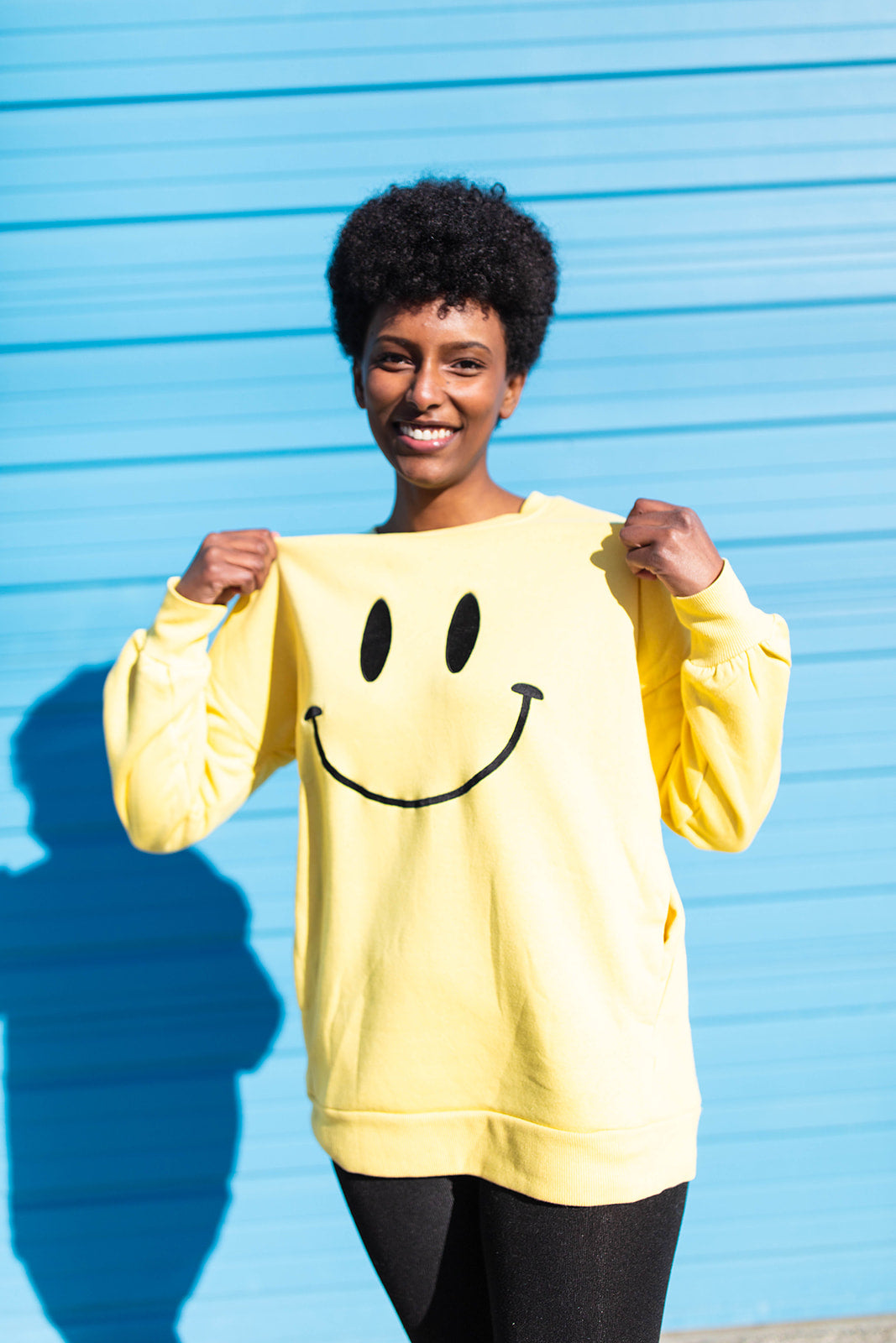 TABY ORIGINAL DESIGN: Smiley Pullover EMBROIDERED*** RESTOCKED***