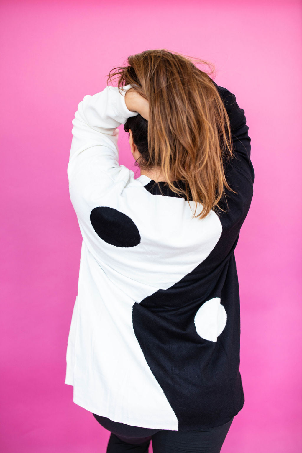 TABY ORIGINAL: The Yin To My Yang Cardigan TABY'S PICK***