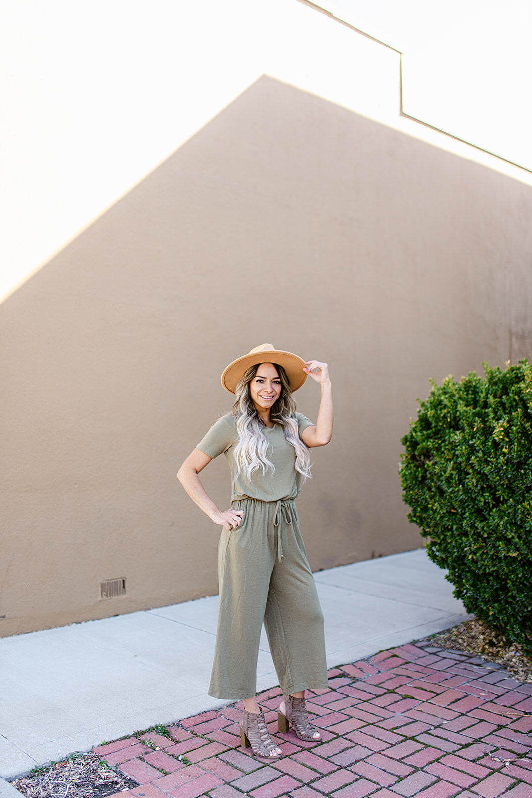 Torey Jumpsuit In KHAKI***