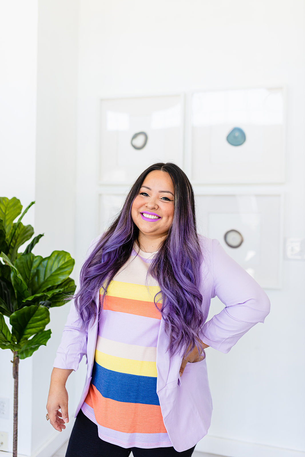 Things I Want Striped Tee
