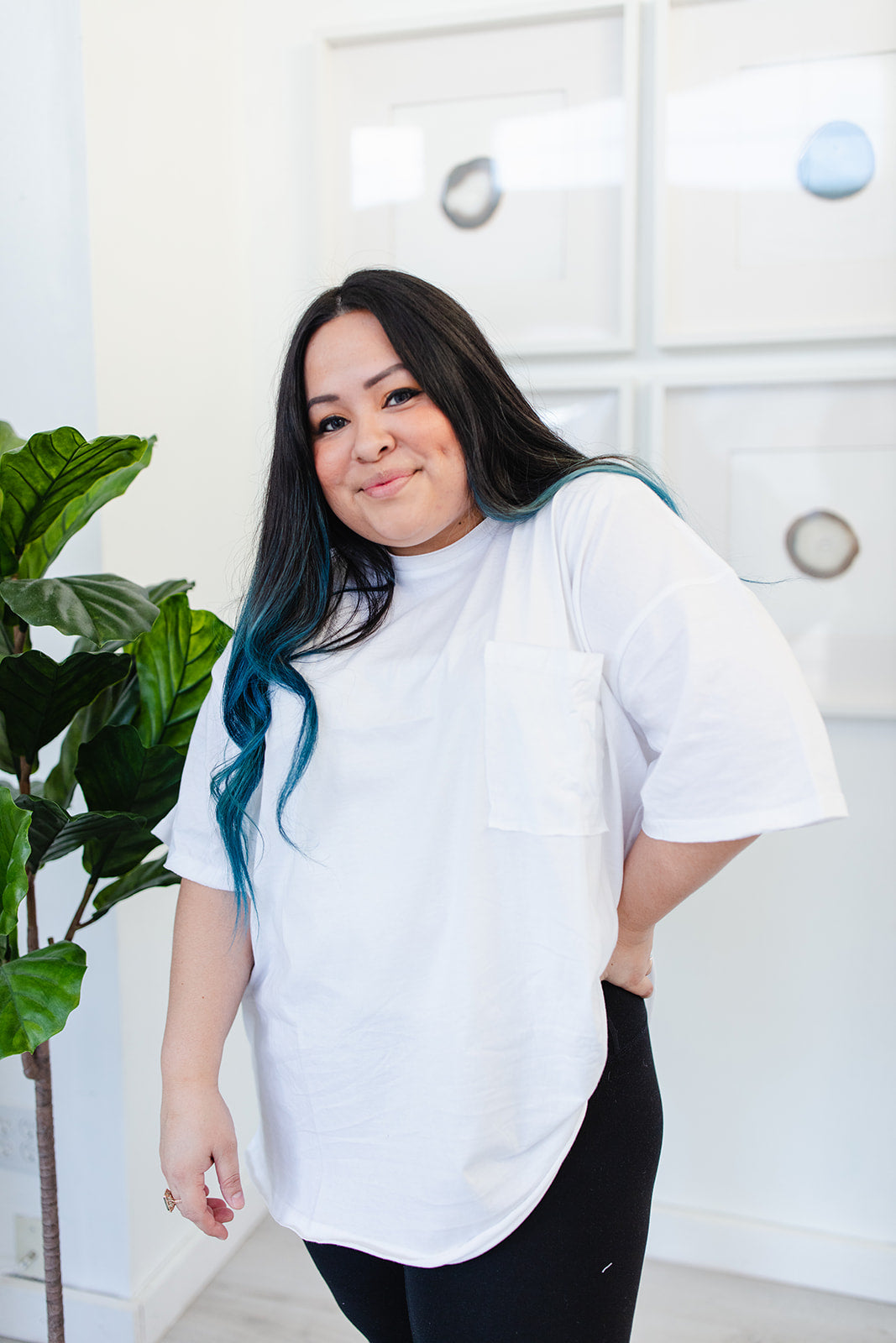Everyday Boyfriend Tee in WHITE***