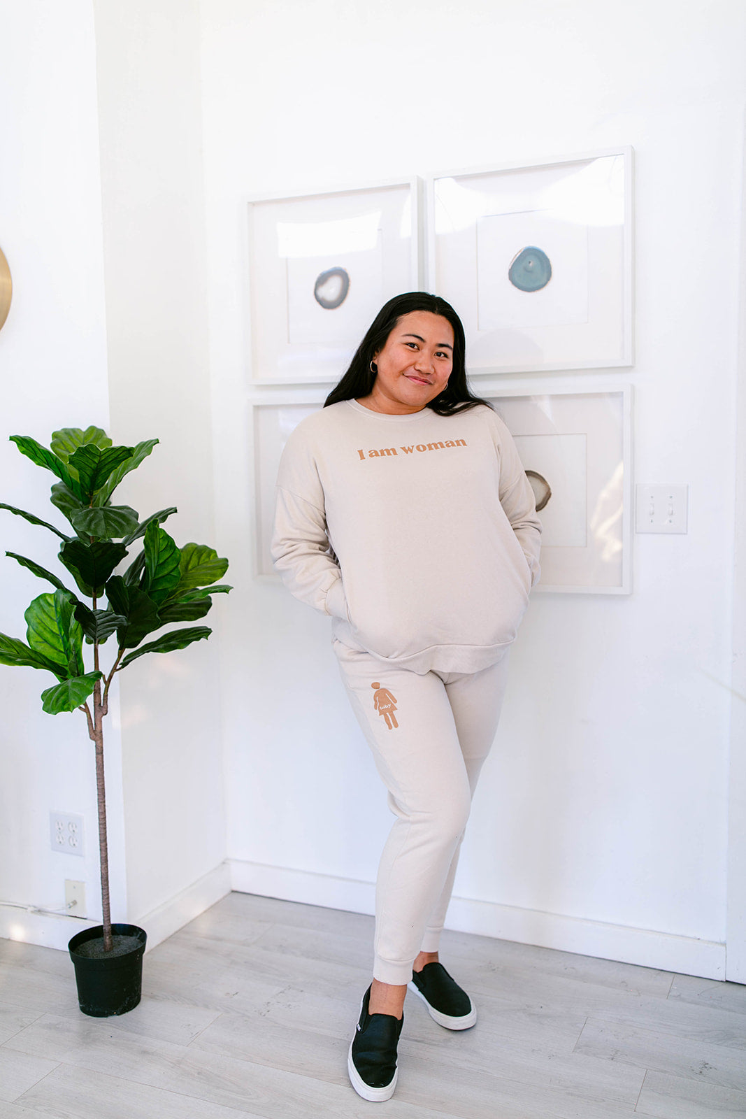 TABY ORIGINAL DESIGN: I Am Woman Matching Set