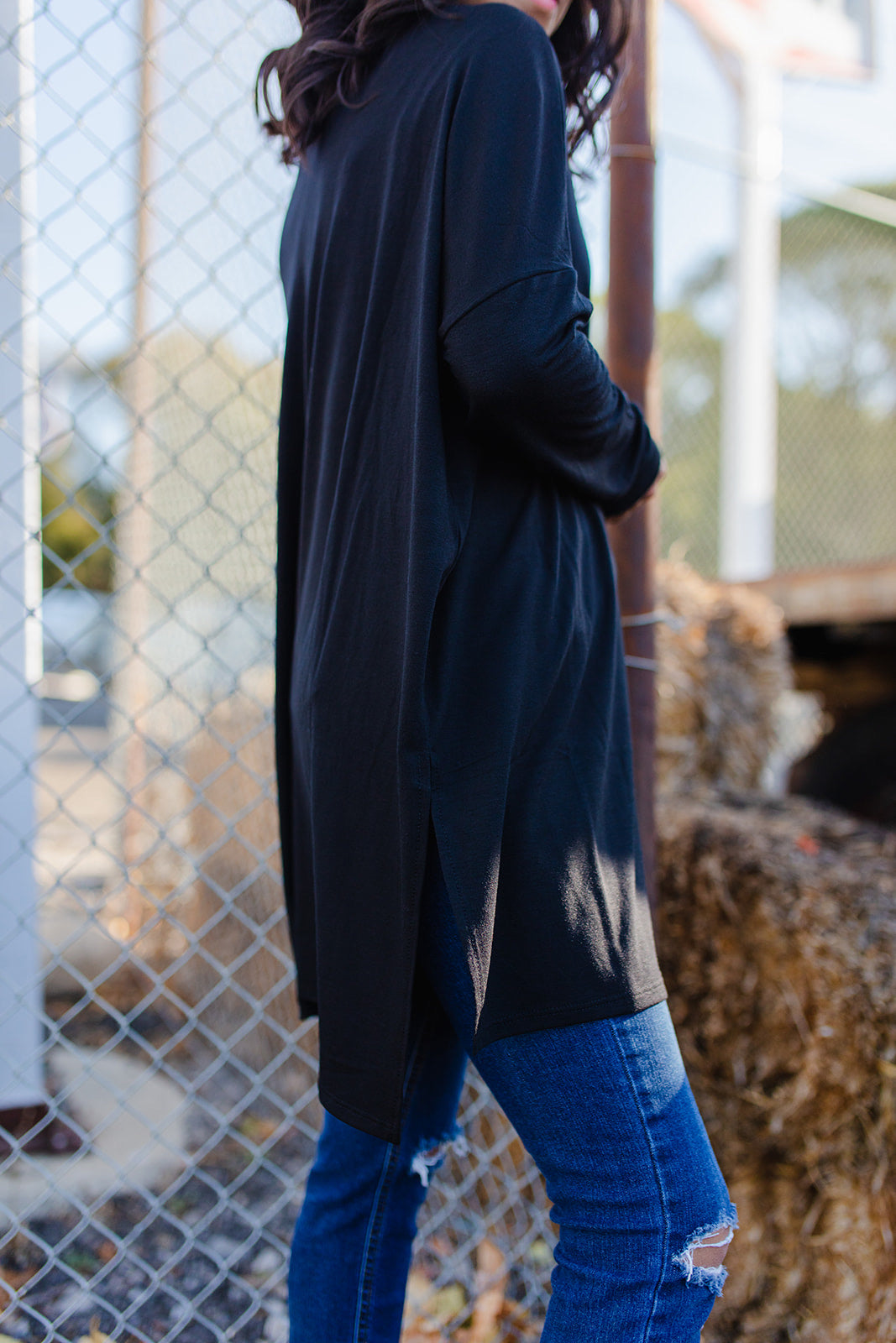 Get Real Cowl Neck Tee RESTOCKED***