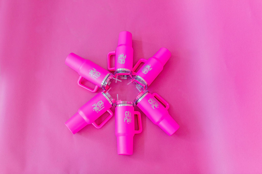TABY ORIGINAL: 40 OZ GRL PWR TUMBLER RESTOCKED***