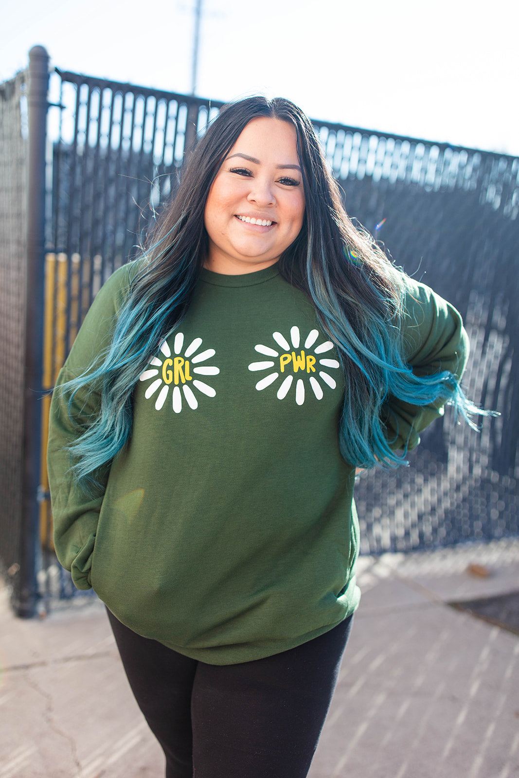 TABY ORIGINAL DESIGN: Girl Power Pullover ULTRA SOFT***