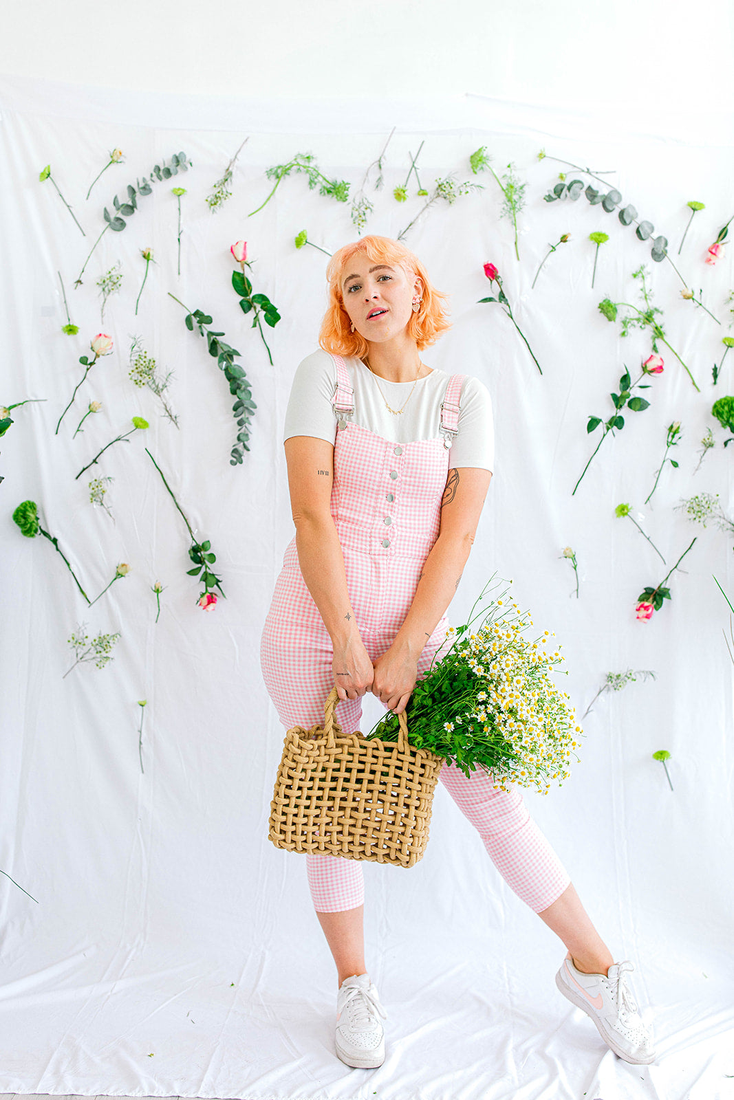 Serendipity Gingham Overalls XS-5X***