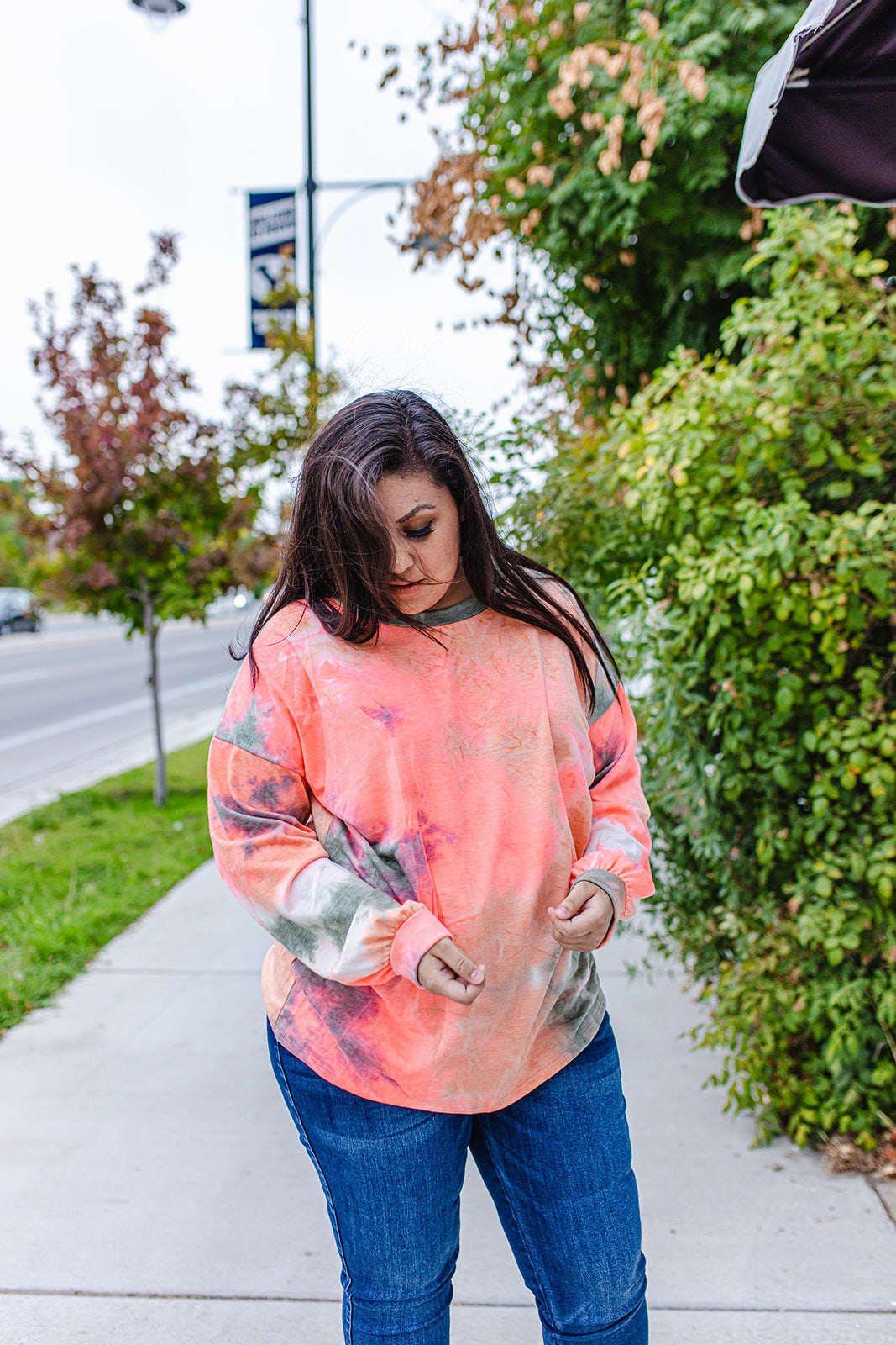 Never Let You Go Tie Dye Top