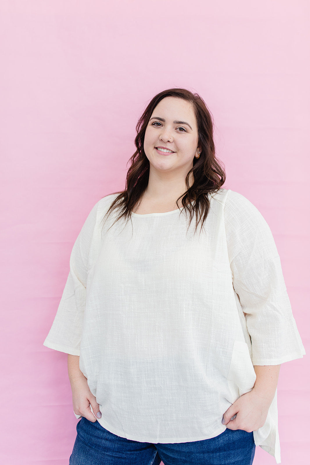Oversized Boho Blouse Bernie's Pick***