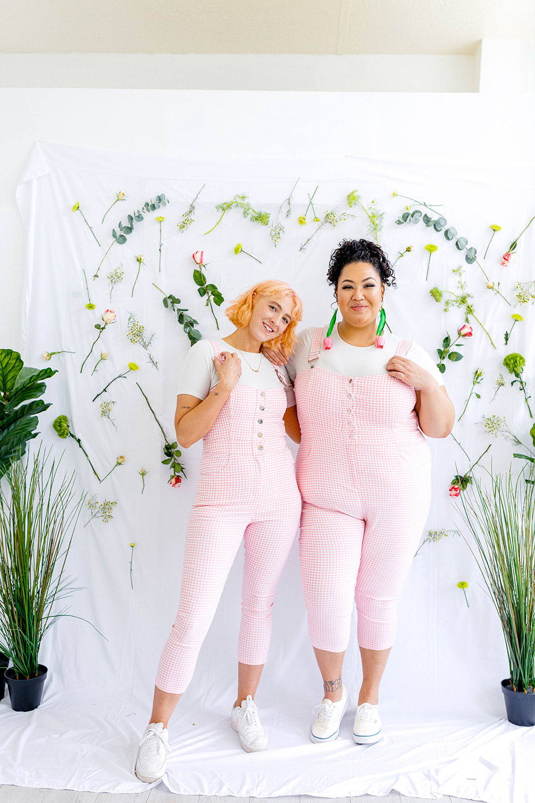 Serendipity Gingham Overalls XS-5X***