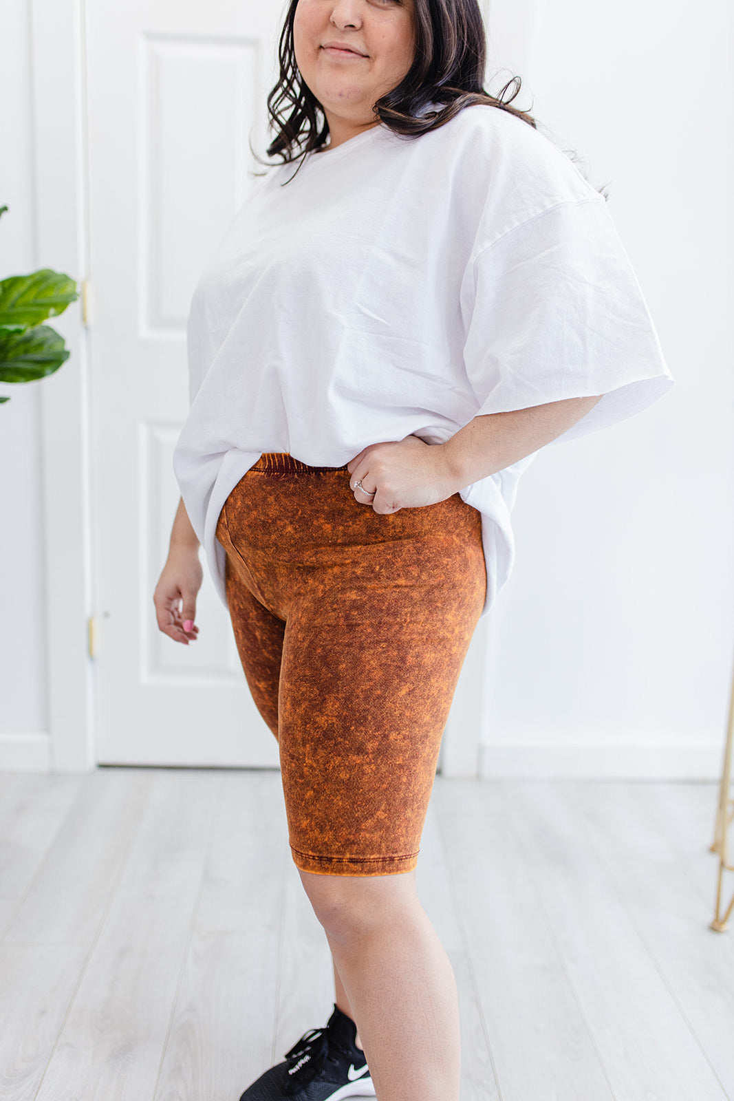 My Rad Biker Shorts In ARIZONA MUSTARD***