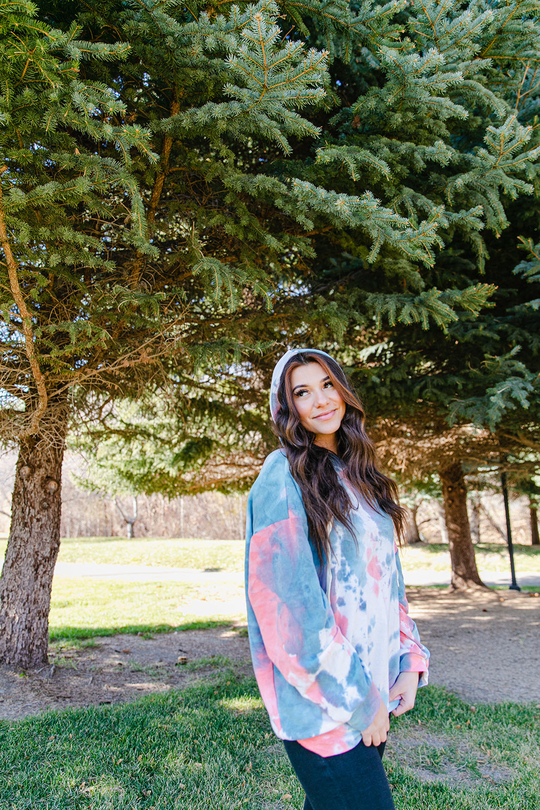 Crush On You Tie Dye Hoodie