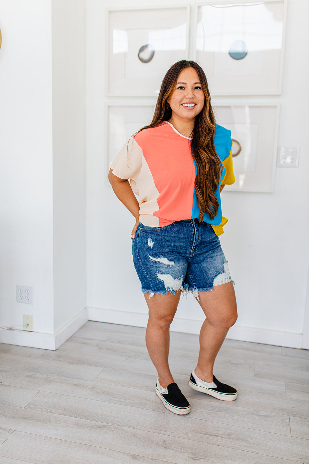 New Girl Striped Top