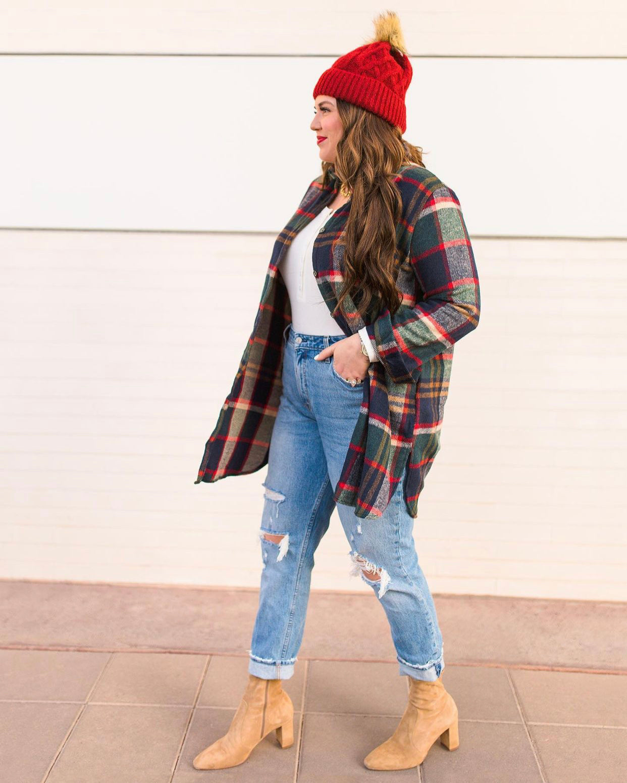 Vagabond Plaid Jacket RESTOCKED*** AVAILABLE IN SIZES SMALL-3X!!***
