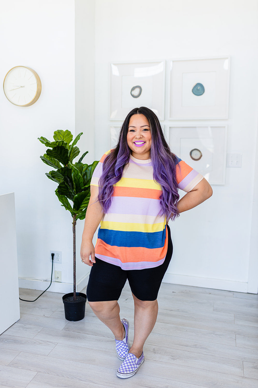 Things I Want Striped Tee