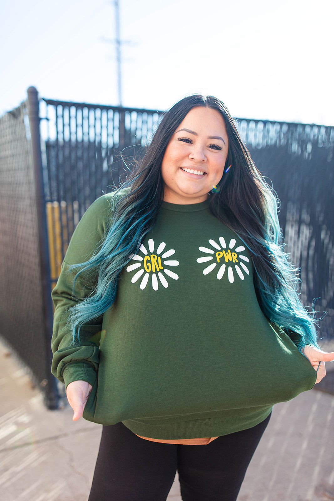 TABY ORIGINAL DESIGN: Girl Power Pullover ULTRA SOFT***