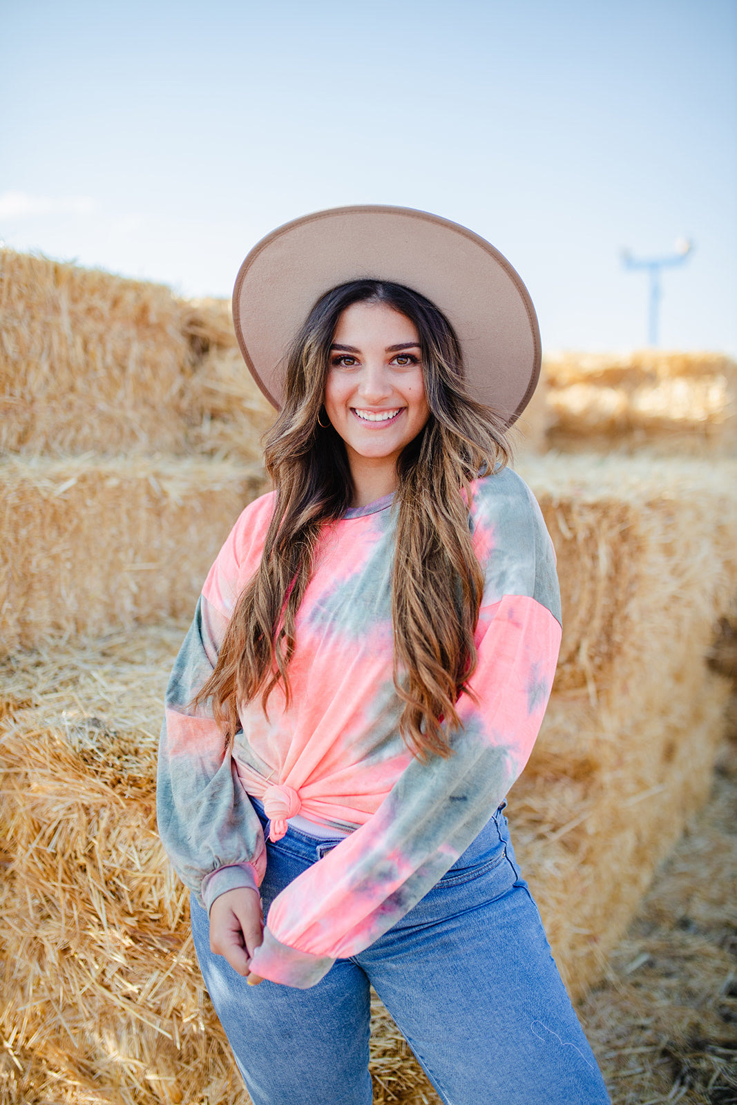 Never Let You Go Tie Dye Top