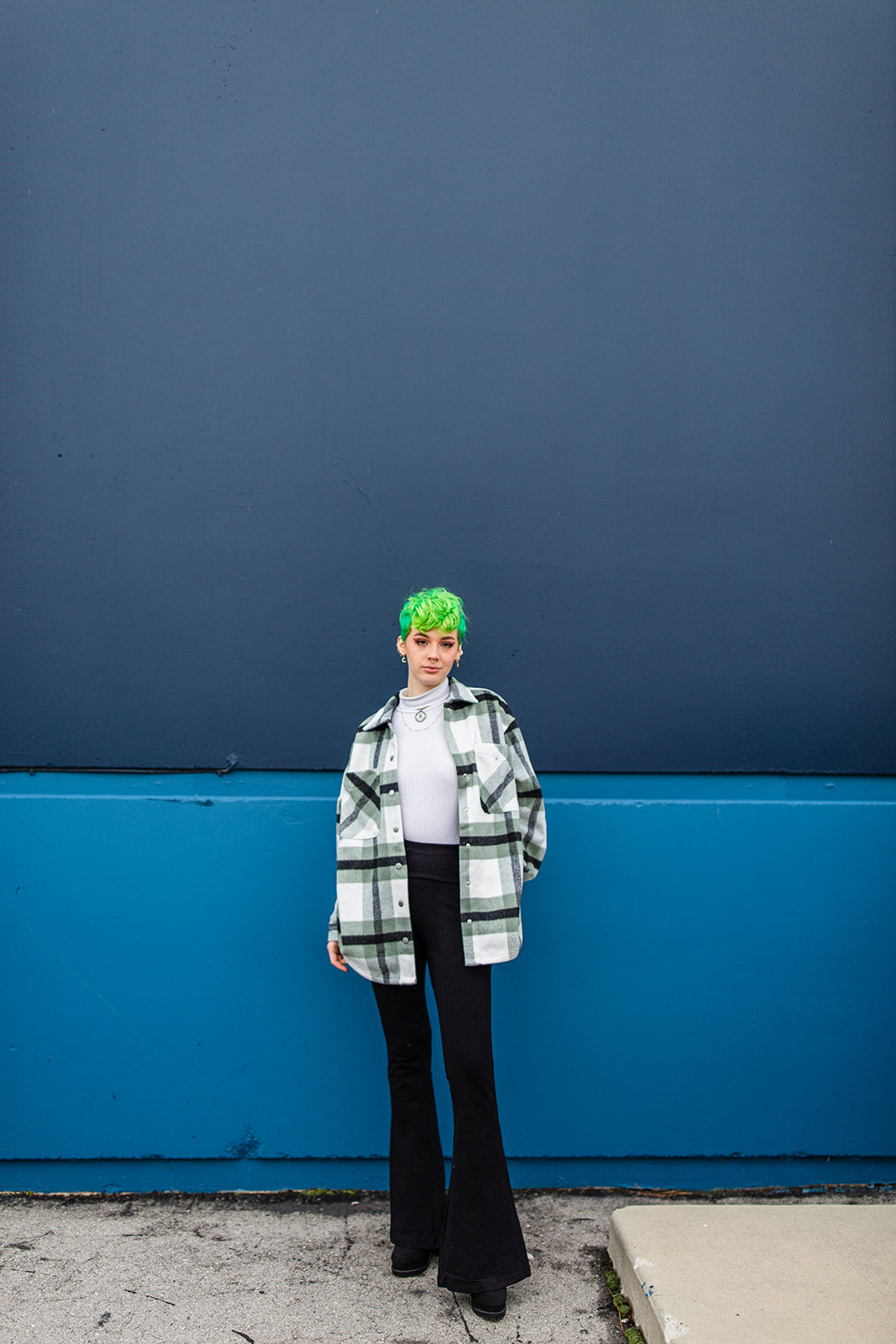 Big On The Internet Jacket In SAGE***