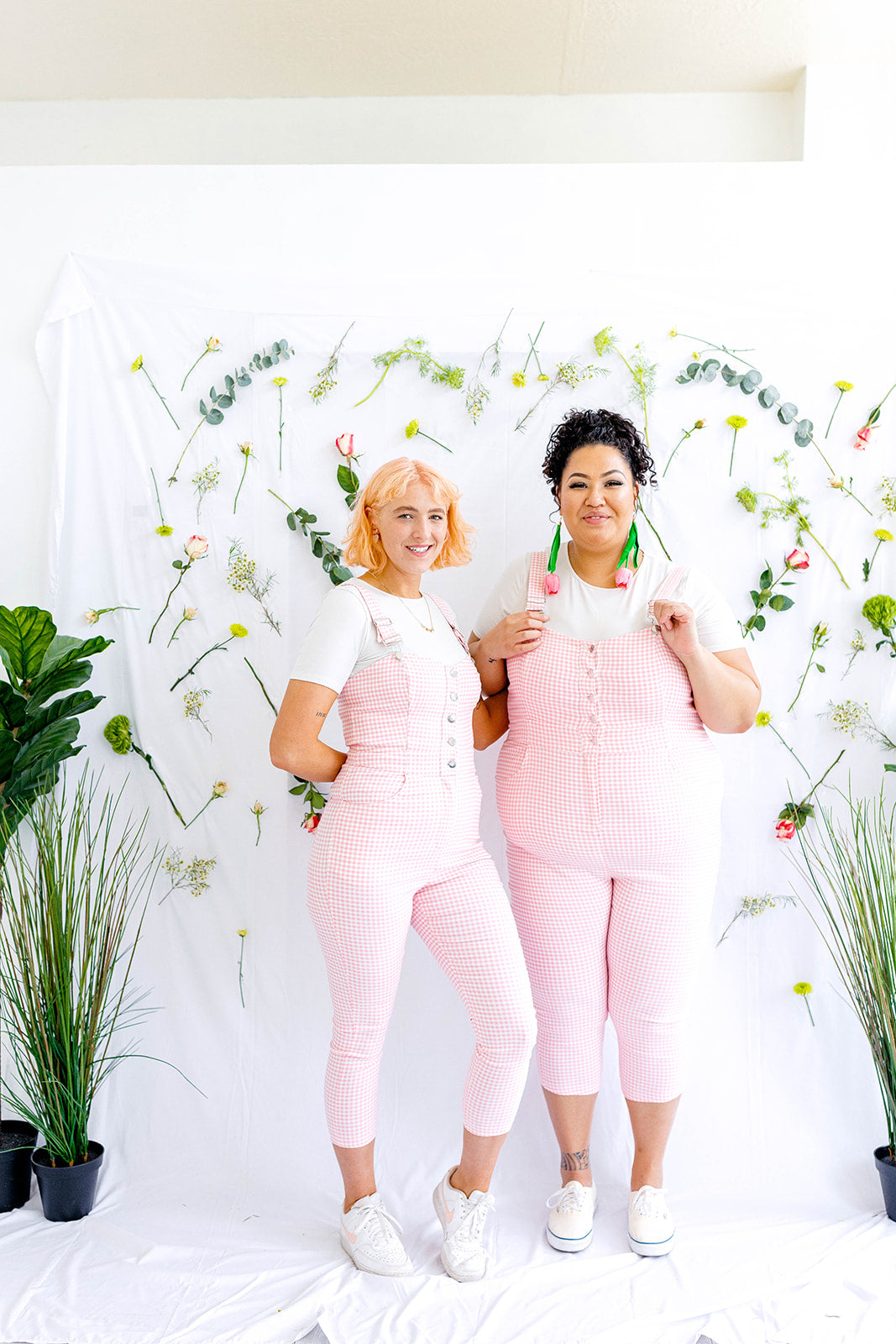 Serendipity Gingham Overalls XS-5X***