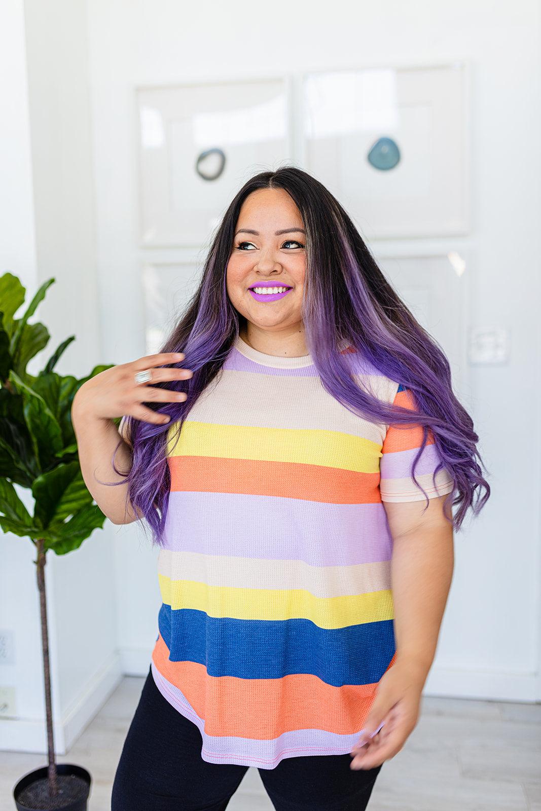 Things I Want Striped Tee