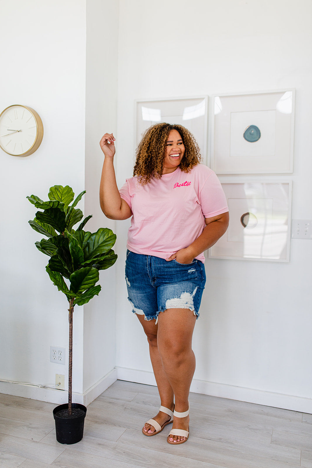 TABY ORIGINAL DESIGN: Bestie Tee RESTOCKED***