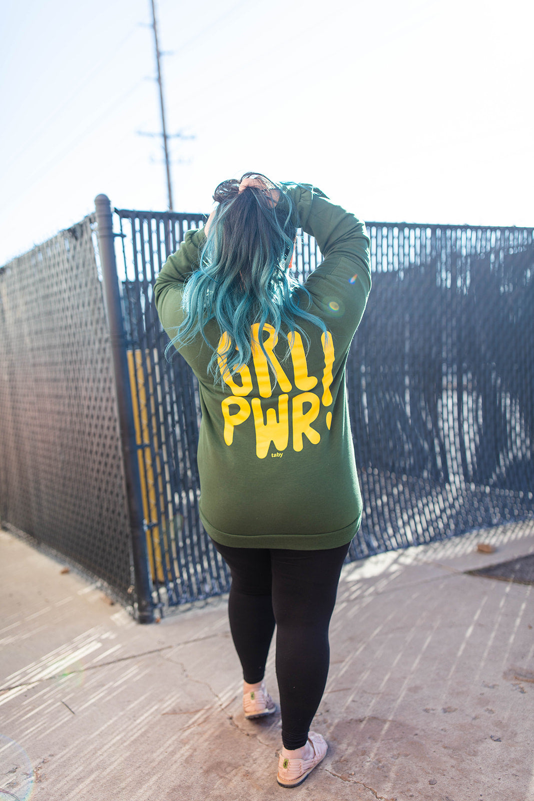 TABY ORIGINAL DESIGN: Girl Power Pullover ULTRA SOFT***