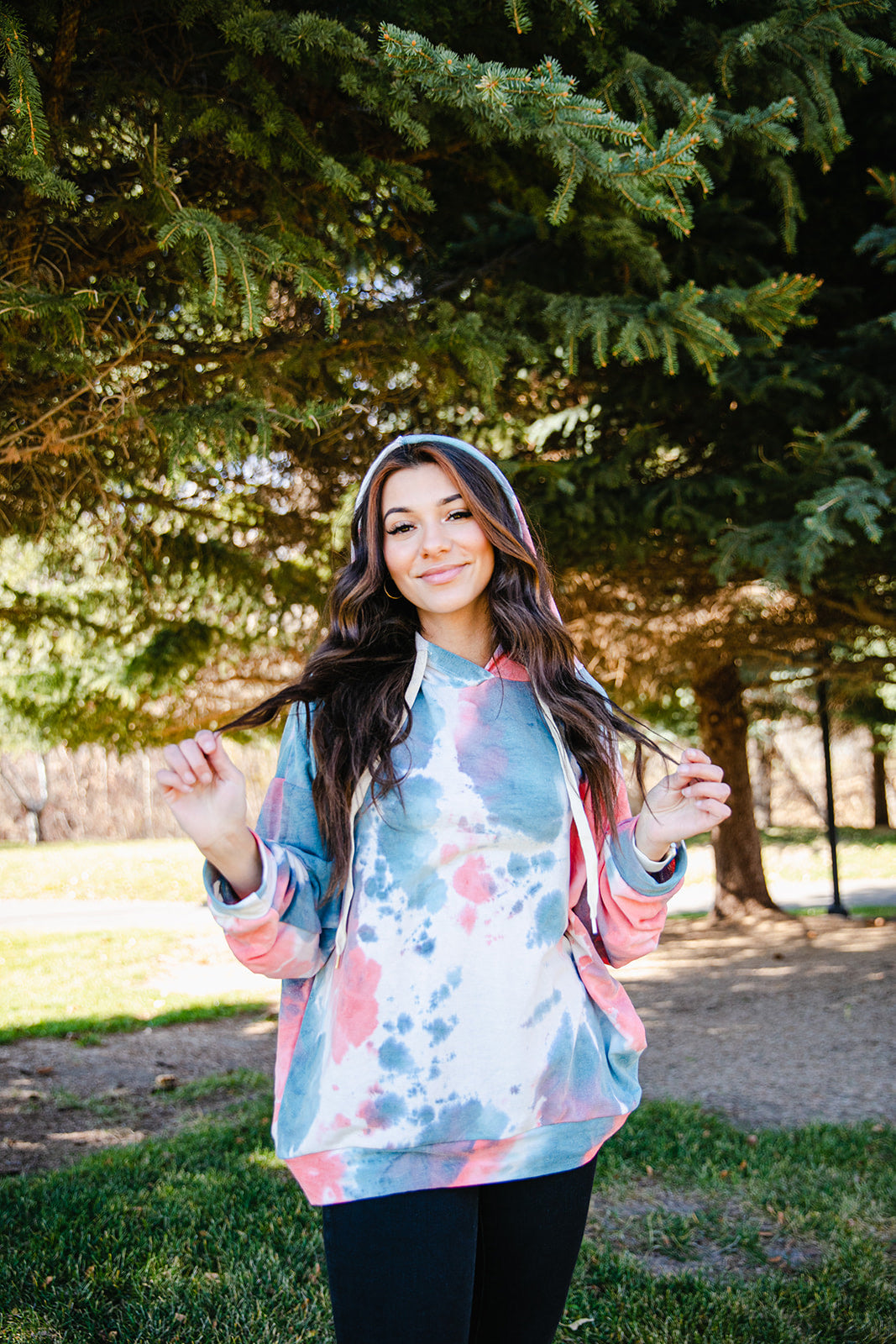 Crush On You Tie Dye Hoodie