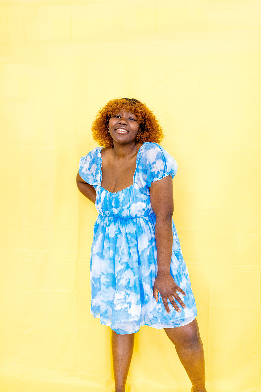 I've Gone To Heaven Cloud Dress XS-5X***