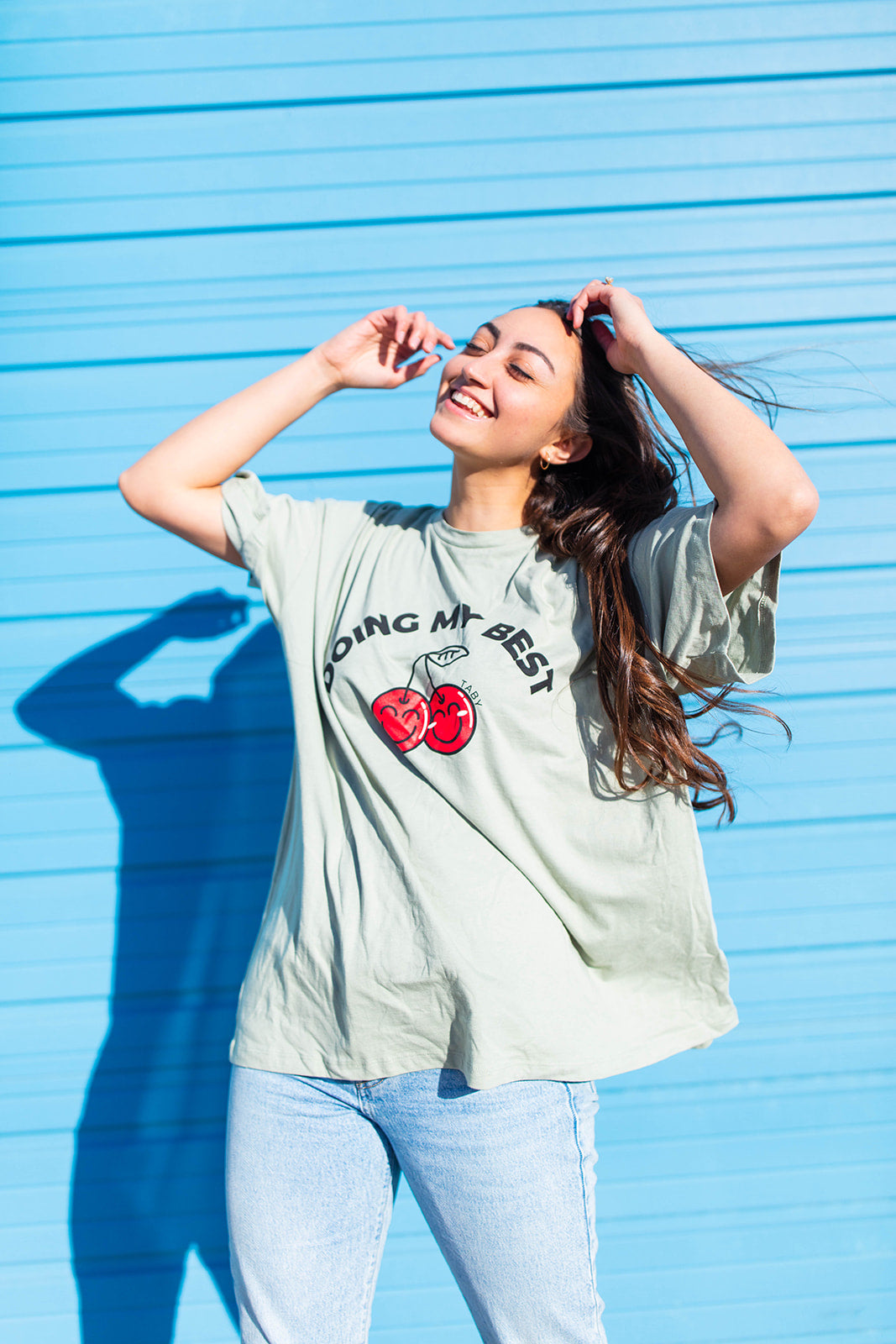 TABY ORIGINAL DESIGN: Doing My Best Boxy Tee RESTOCKED **
