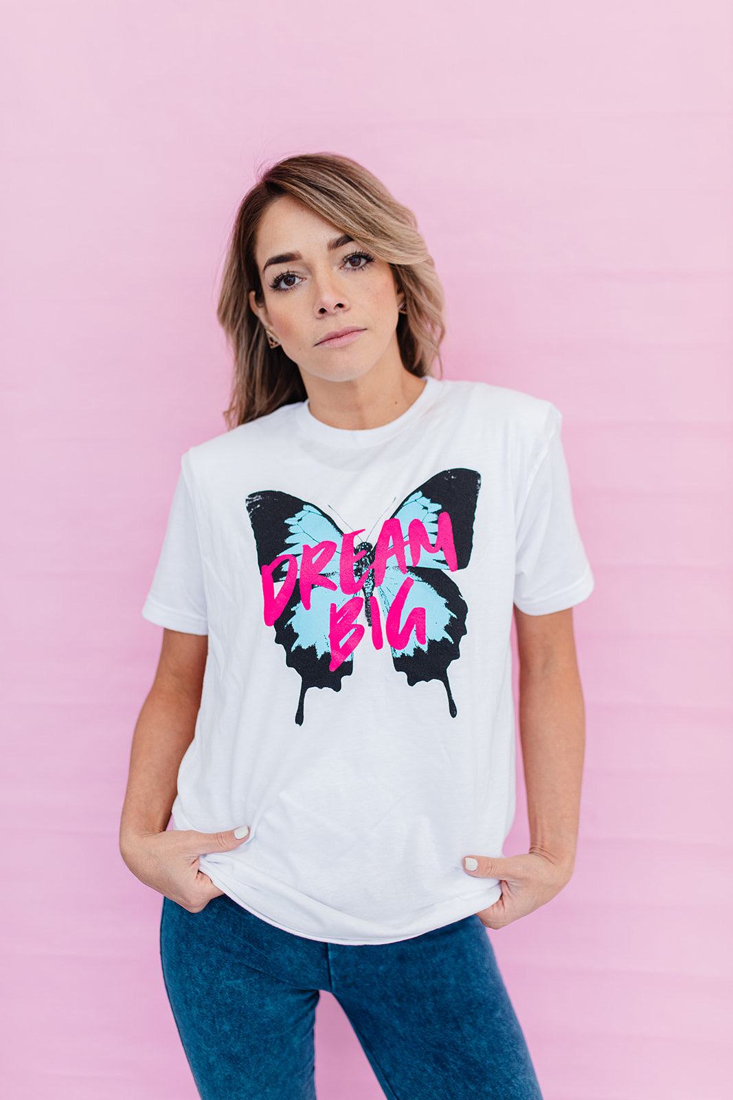 TABY ORIGINAL DESIGN: Dream Big Tee 🦋 RESTOCKED***