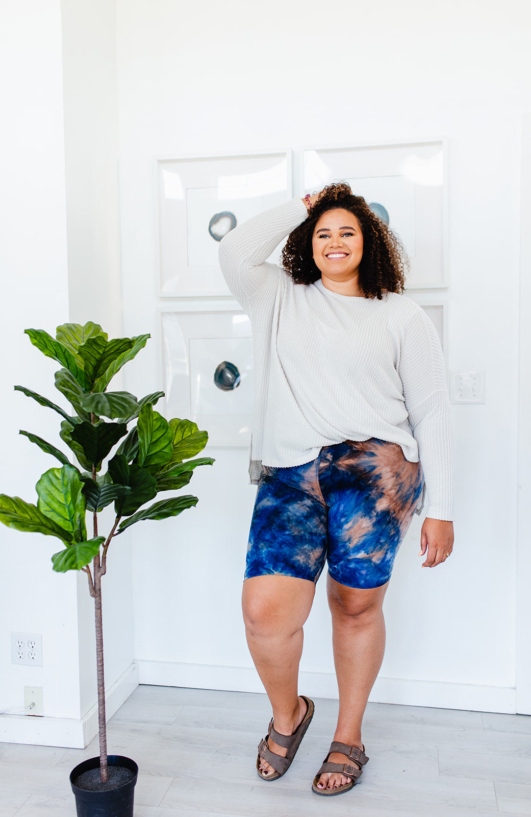 Fresno Dye Biker Shorts
